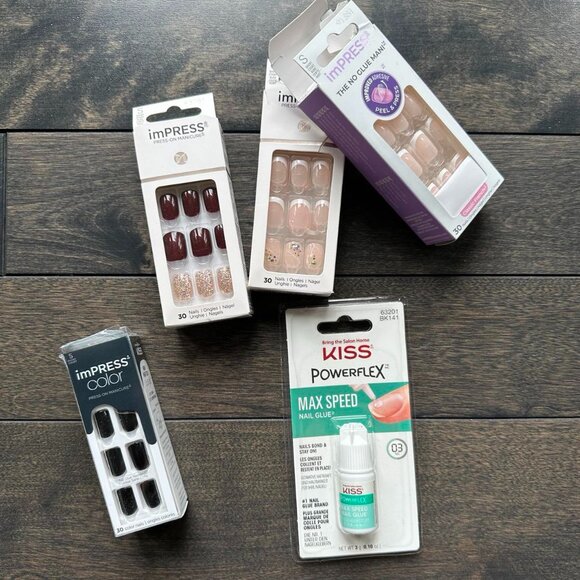 Kiss Impress Press on Manicure - new in box - Picture 1 of 1